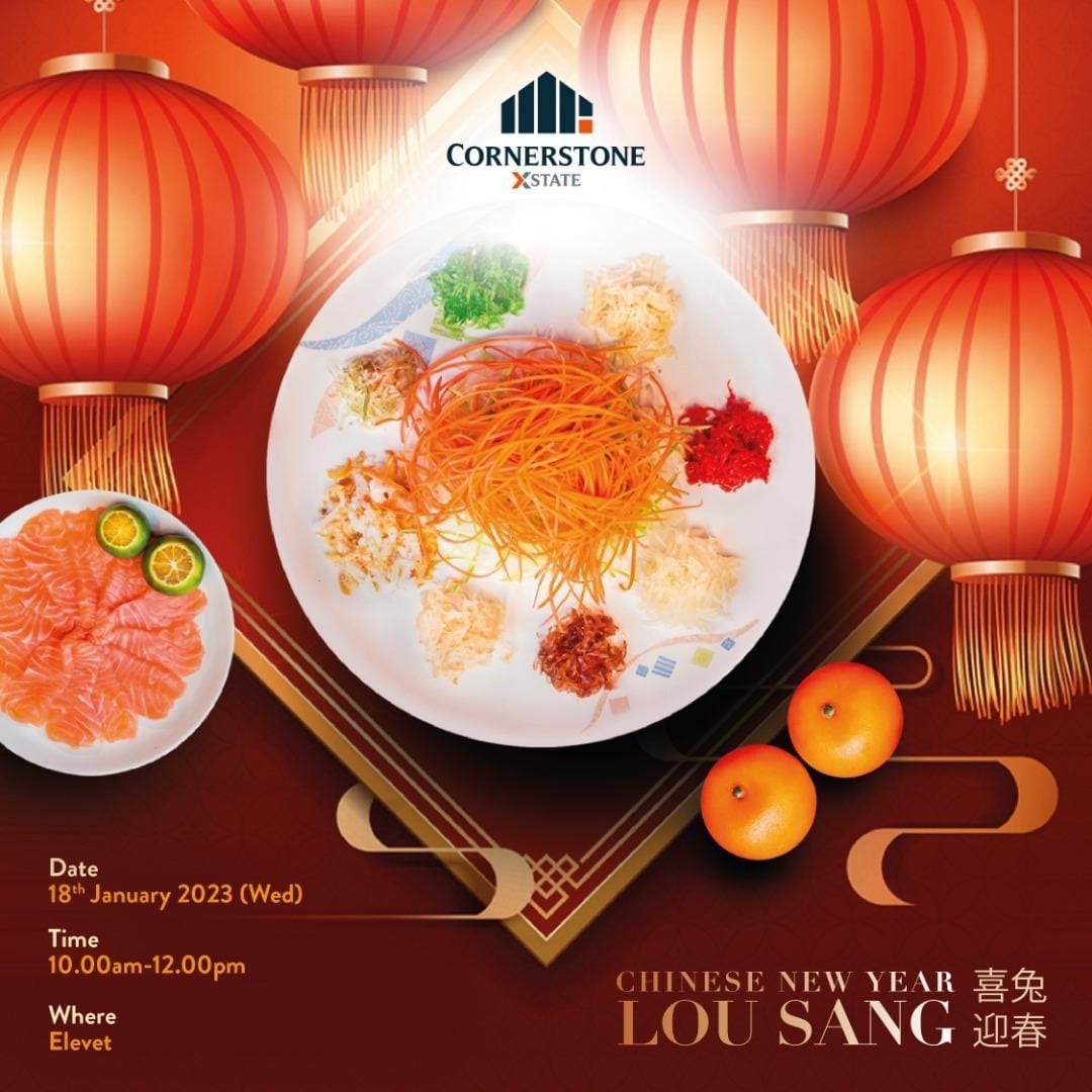 CSX presents Meet-X Meeting and CNY ‘Lou Sang’ @ ELEVET, 18 January 2023 