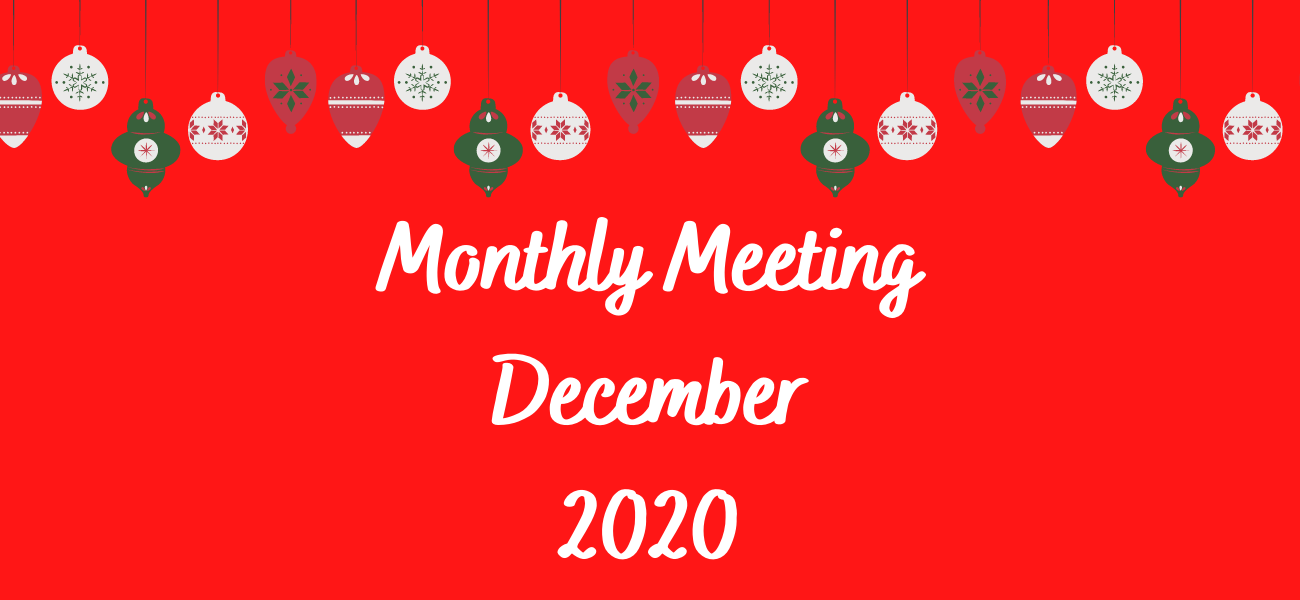 Monthly Meeting 2020