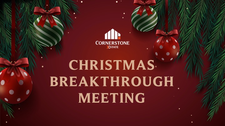CSX LIVE CHRISTMAS BREAKTHROUGH MEETING@DECEMBER 2021