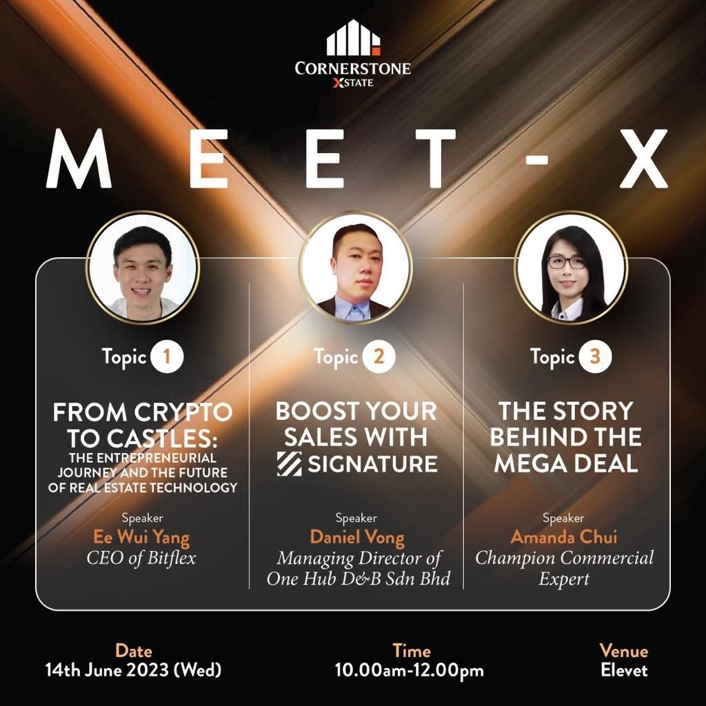 🌟 【MEET-X MEETING - SPECIAL SPEAKERS】 @ 14TH JUNE 2023🌟