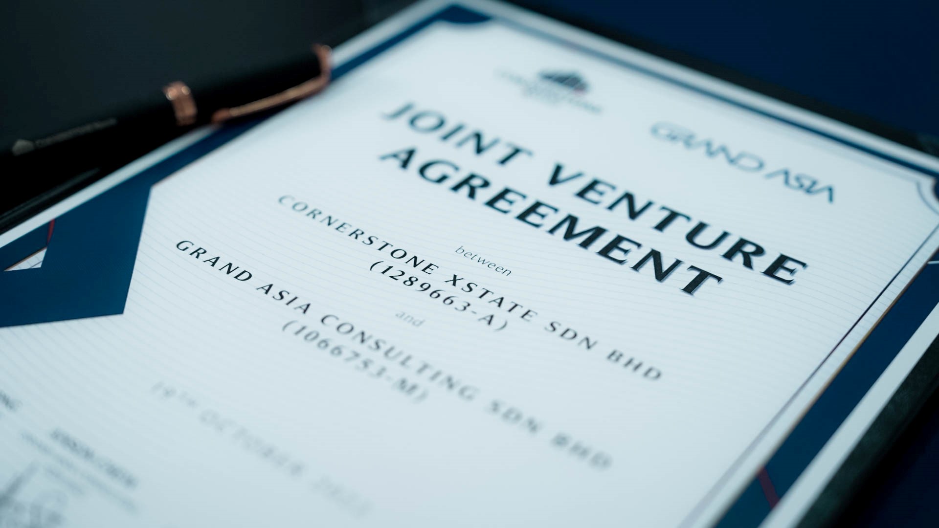 joint venture agreement