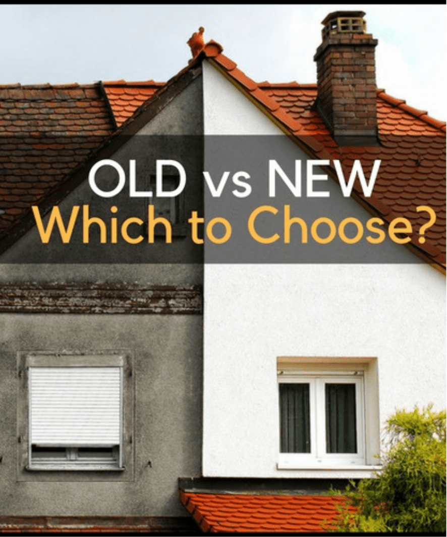 New versus old property