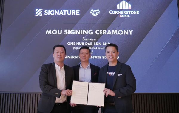 MOU Signing of Cornerstone X Signature