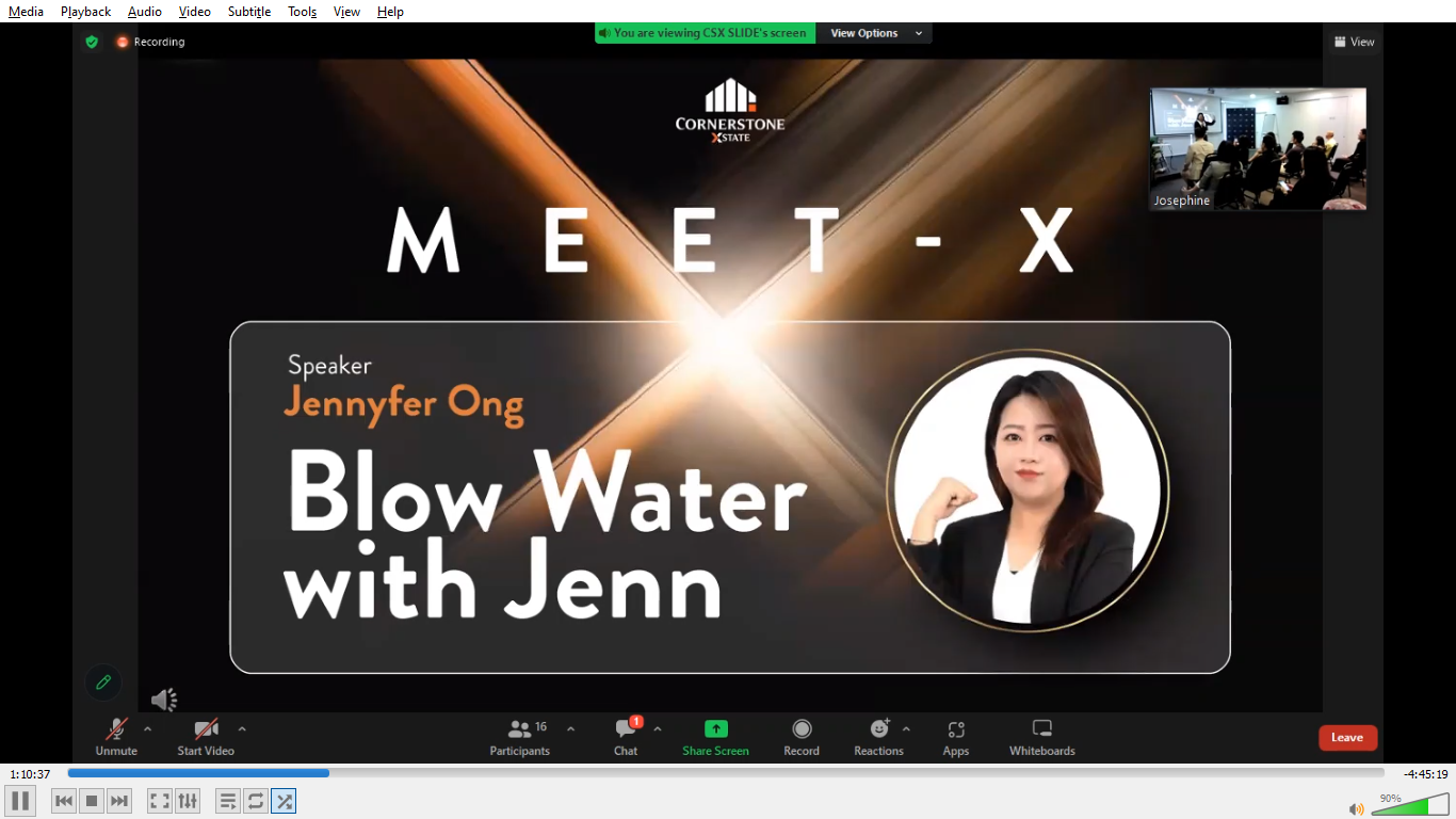 Blow Water with Jenn
