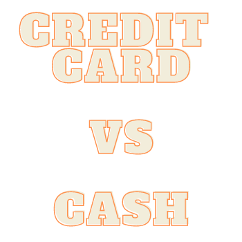 credit card & cash