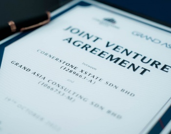 We are Expanding! The Joint Venture Agreement Signing Ceremony.