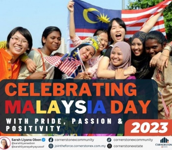 Celebrating Malaysia Day with pride, passion & positivity!