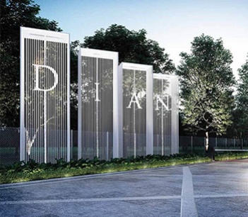 Main Entrance of Dian Residency